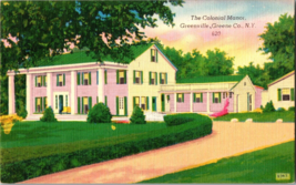 Greenville Greene County New York The Colonial Manor vintage  Postcard NY (B11) - $5.84