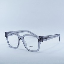 PRADA PR08ZV 18S1O1 Transparent Asphalt 54mm Eyeglasses New Authentic - £164.40 GBP