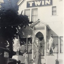 Twin Inn San Diego California Photograph Original Snapshot Antique - $22.95