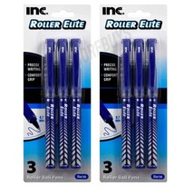 INC Rollerball Elite Pen .7mm Precise Writing Roller Ball Pens - 6 Pack ... - £8.38 GBP