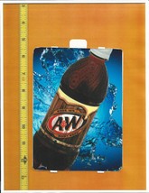 HVV Size A&amp;W Root Beer 20 oz BOTTLE Soda Machine Flavor Strip CLEARANCE ... - £1.19 GBP