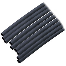 Ancor Adhesive Lined Heat Shrink Tubing (ALT) - 3/16&quot; x 6&quot; - 10-Pack - Black [30 - £8.78 GBP