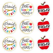 FLYAB Thank You Teacher Stickers 1.5&quot; Apple Labels 36Pcs Gift Tags - $127.59 MXN