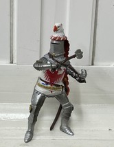 BBI World Guerrier Chevalier Avec Massue Figurine Bleu Boîte 2004 Echell... - £10.66 GBP