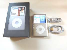 Apple I Pod Classic 6TH Gen. Silver 80GB...NEW Hard Drive...New Battery... - $169.99