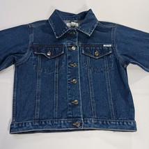 Cherokee RN#17730 Women’s Blue Cotton Button Up Cotton Jacket Pockets Size XL image 10