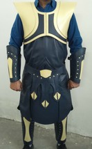 Leather Body medieval Muscle Armor Collectible Wearable Roman Heavy Costume - $227.52