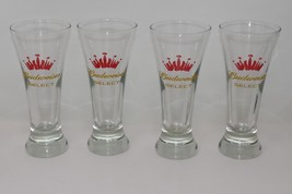 Budweiser Select 6 oz Pilsner Style Drinking Glasses - £15.97 GBP