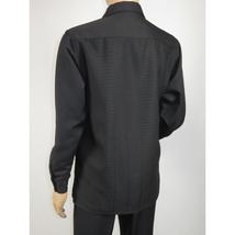 Men's MONTIQUE Two Piece Set Walking Leisure Suit 2372 Black Tone on Tone image 6