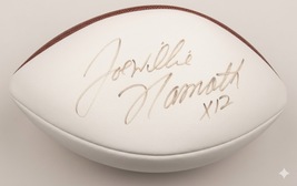 Joe Willie Namath Signed Autographed Full-Size Wilson NFL Football Lifet... - $149.99