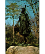 Postcard Native American Indian Princess Pocahontas Jamestown Virginia V... - £3.94 GBP