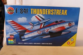 1/72 Scale Airfix, F-84F Thunderstreak Jet Airplane Model Kit #03022 BN Sealed - $55.00