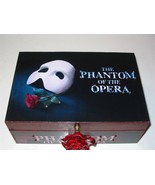 NEW Phantom of the Opera on Broadway Playbill Decoupage Storage Jewelry Box - £55.03 GBP