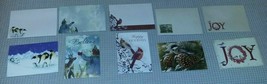 5x Happy Holidays Christmas Letter Mailing Decorated Greeting Cards w/ E... - £7.52 GBP