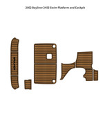 2002 Bayliner 2455 Swim Platform Cockpit Boat EVA Foam Teak Deck Floor P... - $11,233.31 MXN