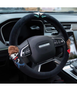 EXcarlive Steering wheel covers, Playful Cartoon Aesthetic - $18.88