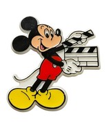Mickey Mouse Plastic Action Movie Pin Made in USA Monogram Products Disney - £9.03 GBP