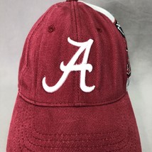 Alabama Bama Ncaa Embroidered Logo Red Adjustable Strapback Cap Hat - $6.50