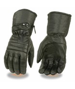 SH230 Shaf Leather, Men&#39;s Leather Gauntlet Gloves with Rain Mitten - $40.87 CAD