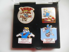 Vintage 1996 IZZY Pins Atlanta Olympic Games Set of 4 - $82.17
