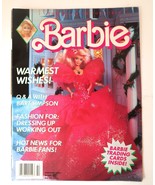 Vtg Barbie Magazine Winter 1991 Trading Cards Q&amp;A Bart Simpson Lisa Fran... - $223.87 MXN