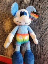 New  Play Disney Rainbow Collection 9" Mickey Mouse Plush - £10.19 GBP