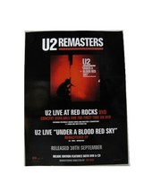 U2 Remasters Poster Under A Blood Red Sky - $8.98