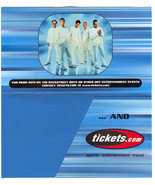 Backstreet Boys Ticket Happy Holidays Promo Jacket 2001 from Tickets.com... - €5,57 EUR