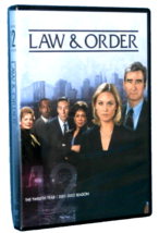 Law &amp; Order 12TH Year 2001-2003 Season Cast Pictured Dvd Case Like New - £20.82 GBP