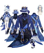 Furina Splash Art Focalors Cosplay Costume Women Coat Game Genshin Impac... - €22,57 EUR+