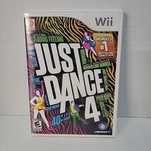 Just Dance 4 (Nintendo Wii, 2012) Case &amp; Manual Only - $36.16 MXN