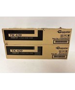 2 OEM Kyocera Copystar CS180,CS181,CS221 Black Toners TK-439, TK439,  1T... - $91.63