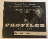 Tv Show The Profiler Tv Guide Print Ad Ally Walker Tpa14 - £4.66 GBP