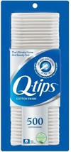 Q-tips Cotton Swabs, 500 Count (Pack of 4) - £25.78 GBP