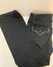 Five Four Original Straight Size 32 Raw Black Jeans - £39.47 GBP