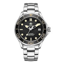 Addies Dive new men watch black dial NH35 automatic watch AD2106 sapphire crysta - £246.45 GBP