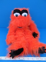 The Puppet Company Hand Puppet ORANGE MONSTER Full Body Large 24&quot; Squeaks - £24.59 GBP