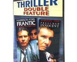 Presumed Innocent / Frantic (2-Disc DVD, 1990, Wide &amp; Full Screen) Like ... - $9.48
