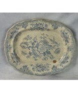 Asiatic Pheasants Platter With Antique Handwritten History On Back - $98.00