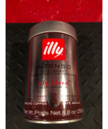 ILLY INTENSO GROUND COFFEE CAFE FILTRE PREPARATION 8.8 OUNCE CAN - $13.40