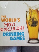 The Most Ridiculous Drinking Games ~ 30 Game Rule Cards ~ Never Opened - $22.44