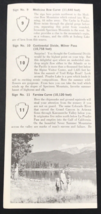 1970s Rocky Mountain National Park Trail Ridge Road Guide CO Colorado Brochure - £7.58 GBP