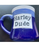 Harley Dude Stoneware Pottery Mug  Oversized 24 Ounce Mug Coffee Cup - $12.00