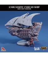 3D Printed Sordane Publishing Arcane Minis Mini Ship - Carcassite Ship 2... - $793.91 MXN