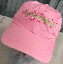 Bass Pro Shop Pink Girls First Fishing Adjustable Baseball Hat Cap - £9.00 GBP