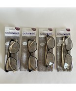LOT OF 4 FOSTER GRANT  READING GLASSES +3.25 NEW WITH CASE - £16.45 GBP