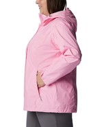 COLUMBIA WOMENS ARCADIA II RAIN JACKET WILD ROSE SIZE SM - £56.08 GBP