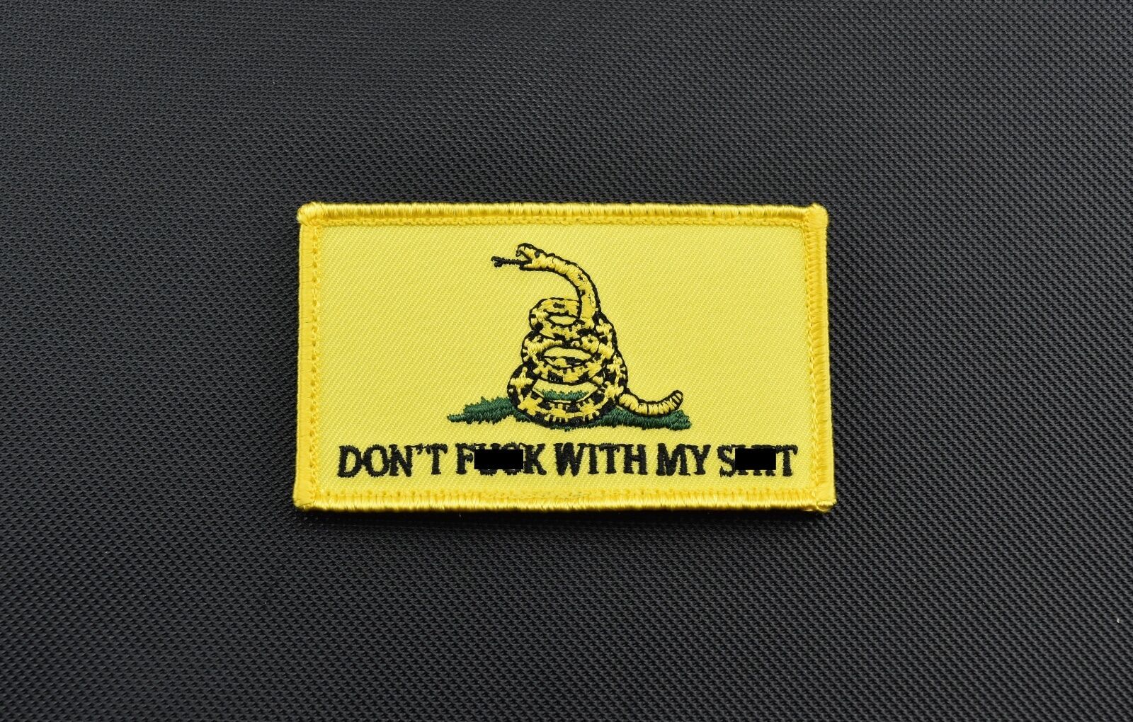 DON&#39;T F**K WITH MY S**T Embroider Patch DTOM Hook/Loop Fastener - $7.48