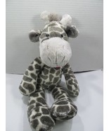 Gund Gray White Giraffe Red Heart  Chest Plush Stuffed Animal Toy 4060900 - £13.29 GBP