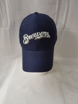  Nike Milwaukee Brewers MLB Genuine Merchandise Fitted  Cap Hat Spellout... - £14.87 GBP